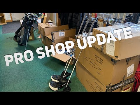 Pro Shop Update - NOT LONG NOW