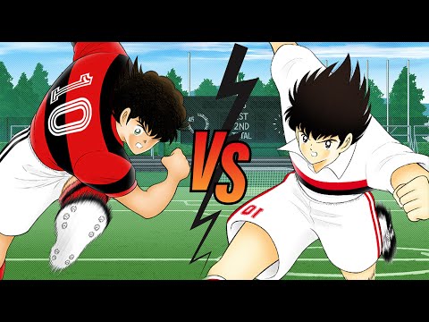 Captain Tsubasa São Paulo [Tsubasa] vs Flamengo [Santana] Full match ENG SUBS