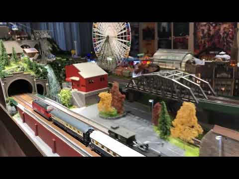 Model Railroad man cave…