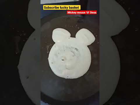 Mickey mouse Dosa 🐁 🤩 👉kidz favourite #viral #youtubeshorts #trending #shorts