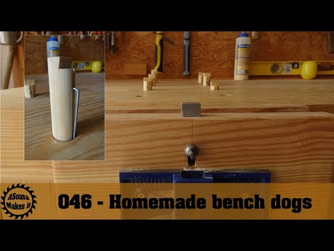 Make 10 bench dogs for 1$