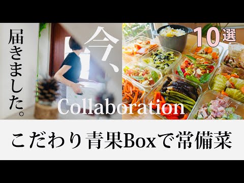 常備菜【こだわり青果Boxで作りおき】10品の秋野菜たっぷりレシピ。［青果日和研究所とコラボ動画］