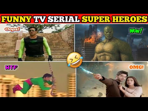 Most Funniest Super Heroes Of Indian TV Serials 🤣