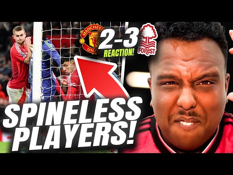 SPINELESS!!! 🤬 [RANT] | 13th For A Reason! | Manchester United 2-3 Nottingham Forest | Reaction