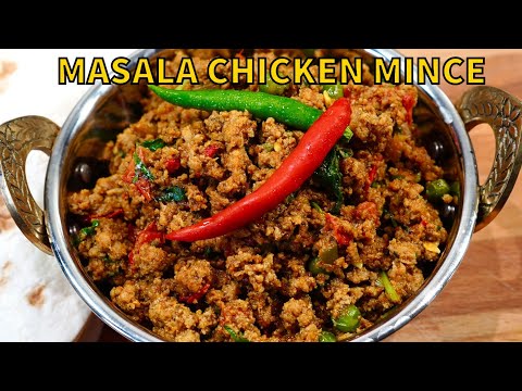 MINCED CHICKEN MASALA (QUICK EASY DELICIOUS) | CHICKEN KEEMA MASALA