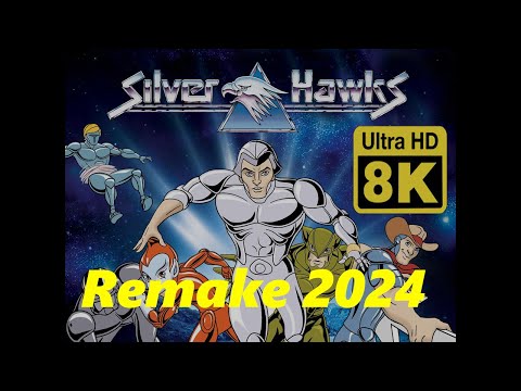 SilverHawks 1986 Intro 8k  Remake 2024 (Remastered with Neural Network AI)