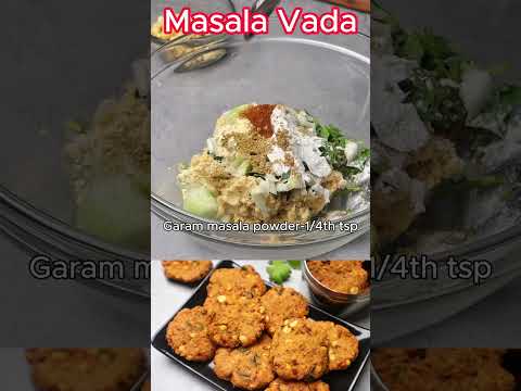 Crispy Masala Vada