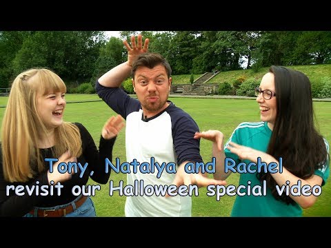 Tony, Natalya & Rachel's halloween special video