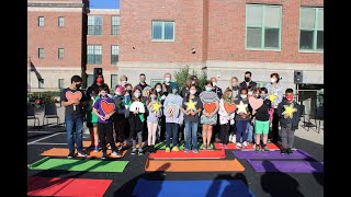 Clinton Elementary Receives Surprise Visit From Ryan Day, Nina Day, On Our Sleeves