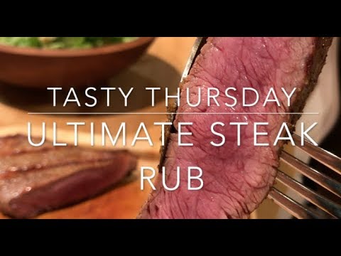 The Ultimate Super-Easy Steak Rub - a Tasty Thursday video