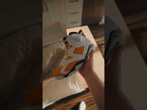 Unboxing the Jordan 6 Ochre✨