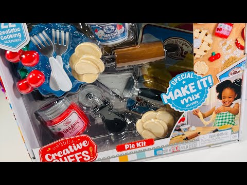 Little Tikes Creative Chefs Pie 🥧 Kit #asmr #sensory #littletikes