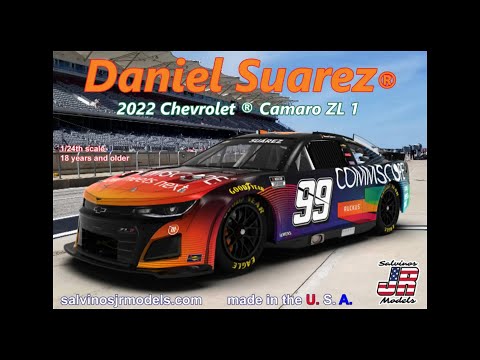 Salvino's JR Models Daniel Suarez 2022 Chevrolet Camaro | Whats In The Box