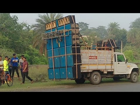 Dj Pintu- 26000 watts Barati setup ||Dj sarZen cabinet  Testing Time Clear Bass #djsarzen