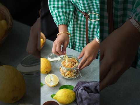 Candied Lemon Peels #recipe #shortvideo