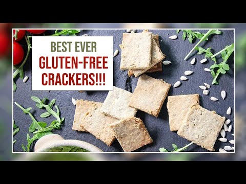 BEST Gluten free CRACKERS you'll ever make