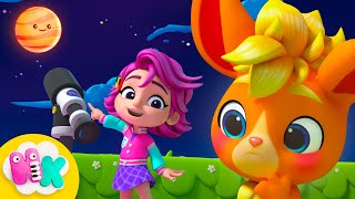 Let's become astronauts! 🪐🚀 Solar System Cartoon for Kids | HeyKids Nursery Rhymes