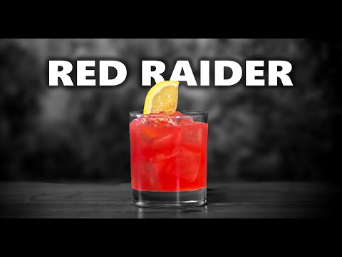 Make The Perfect Red Raider Cocktail | Booze On The Rocks