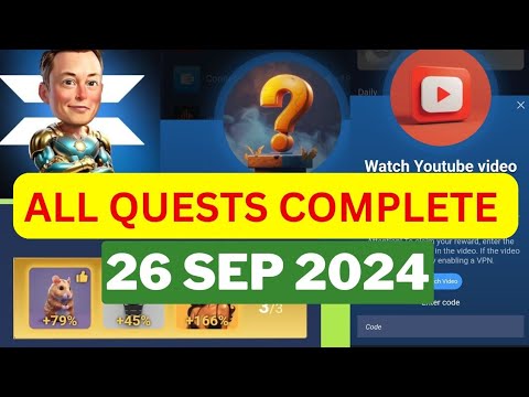 XEmpire All Quests and Combo 27 SEP 2024 | Crypto Airdrops XEmpire Airdrop