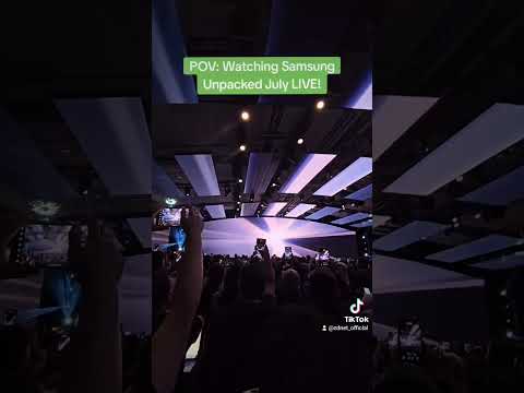 POV: Watching Samsung Unpacked July LIVE!