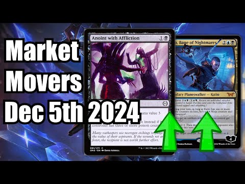 MTG Market Movers - Dec 5th 2024 - Common Pioneer & Standard Card Spikes 200% Anoint with Affliction