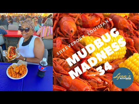 Mudbug Madness 34 Crawfish Eating Contest  #LynnsKitchen   #Praycookrepeat