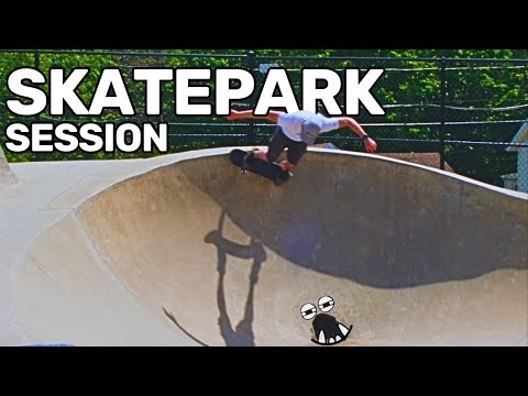 Relearning To Skateboard: First Time At A Skatepark