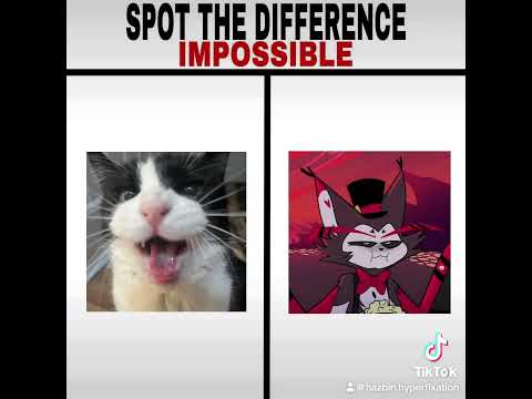 Find the difference #hazbin #hazbinhotel