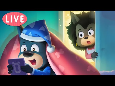 🔴LIVE | Go to Sleep Early | Good Habits | Cartoon | Kids Videos for Kids | Sheriff Labrador