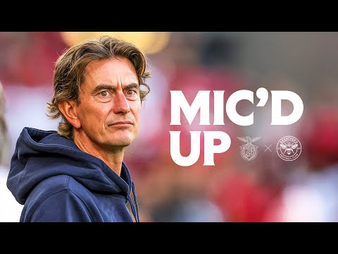 "Smile and enjoy it!" | Thomas Frank Mic'd Up in the Dugout vs Benfica! 🎙️