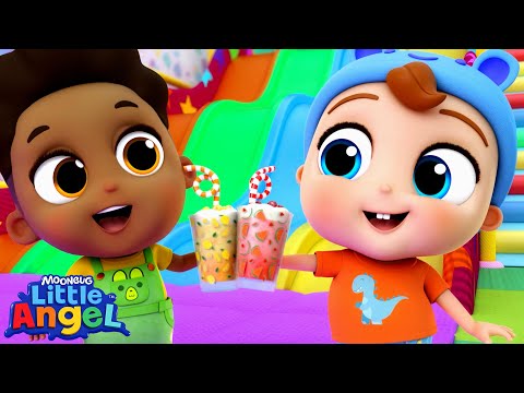 Be Nice at Playground - Sharing Song | Little Angel And Friends Kid Songs