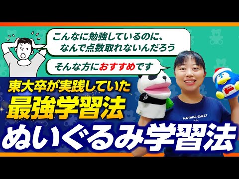 【中小企業診断士】なんで点数取れないんだろう、そんな方におすすめです！「ぬいぐるみ学習法」_第284回