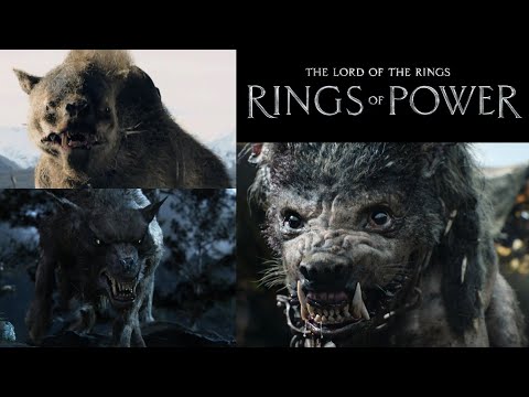 Warg | Rings of Power - The Hobbit - LotR