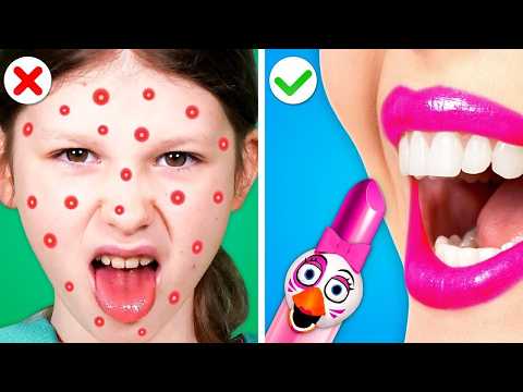 Extreme Makeover from Nerd to Chica - Funny Relatable Situations, Awesome Beauty Hacks