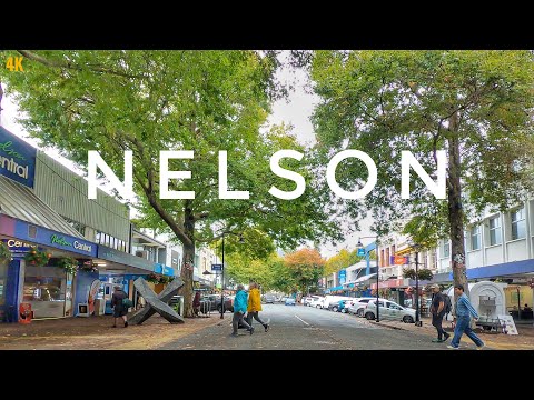 Nelson City Driving Tour 2024 4K | Beach Road To City Centre | Nelson Tasman New Zealand Tour