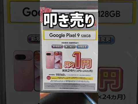 【これぞPixel】Pixel 9がレンタル月々1円開始