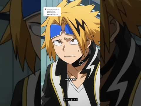 Now he gotta what?? Kaminari 🤔 #mha