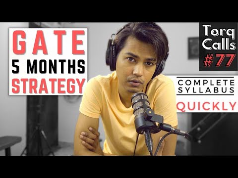 Complete GATE Syllabus Quickly | 5 months Strategy