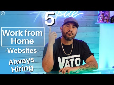 Top 5 Companies Always Hiring - Real Work From Home Jobs - Worldwide