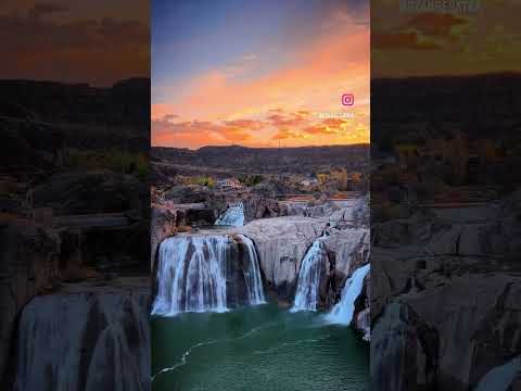 Shoshone Falls Sunrise #touristlife #exploretheworld #exploretheworld #idaho #tourism #idaho