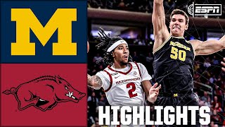 Jimmy V Classic: Michigan Wolverines vs. Arkansas Razorbacks | Full Game Highlights