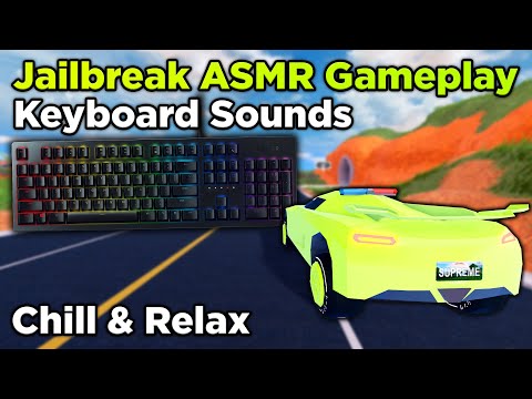 Jailbreak ASMR Gameplay - NK Cream Mechanical Keyboard Sounds (Roblox Jailbreak)