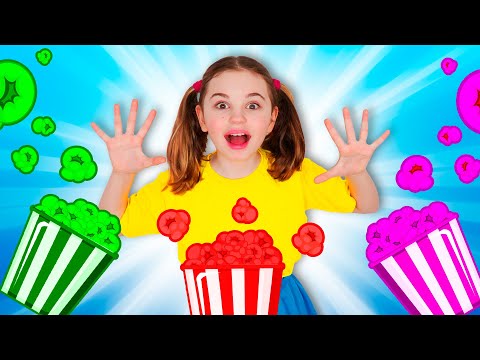 🍿This Is Popcorn Song🍿| Nick and Poli - Kids Songs