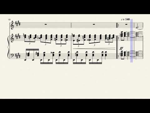 Waltz of Rusame for Piano & Flute - Oscar Santiago Alvarez