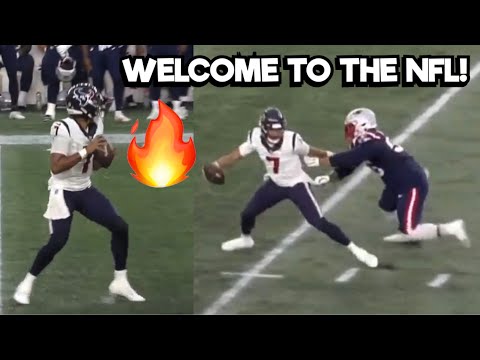 CJ Stroud NFL DEBUT Highlights 🔥 Texans Vs Patriots Preseason highlights