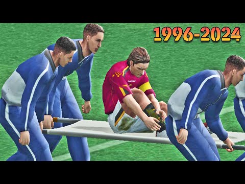 Player Injured from PES 2000 to 2024