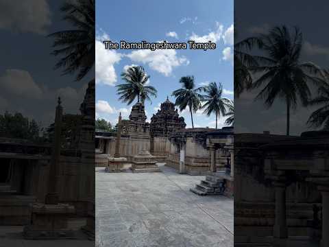 Ramalingeshwara Temple, Avani A Sacred Legacy of Lord Rama #ancienttemple #ram #shiv #lingam #shorts