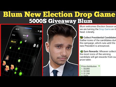 Blum New Election Drop Game | Blum MemePad Update | Blum Proof of Activity