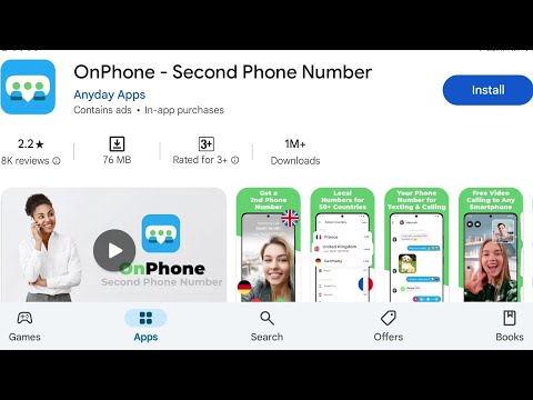 How To Install Onphone Second Phone Number App's | How To Download Onphone Second Phone Number App's