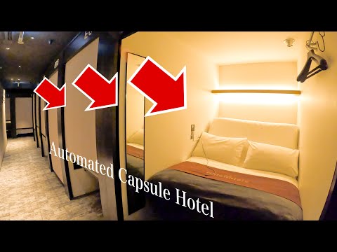 Auto Reclining Bed Capsule Hotel in Japan😪| The Millennials | 🛏Staying at the best Hotel